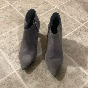 Grey Ivanka Trump booties